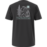 The North Face - Monte Reg Ss Tee-graphic da uomo - TNF BLACK - vista alternativa 10