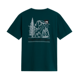 The North Face - Monte Reg Ss Tee-graphic da uomo - Pacific Teal - vista alternativa 1