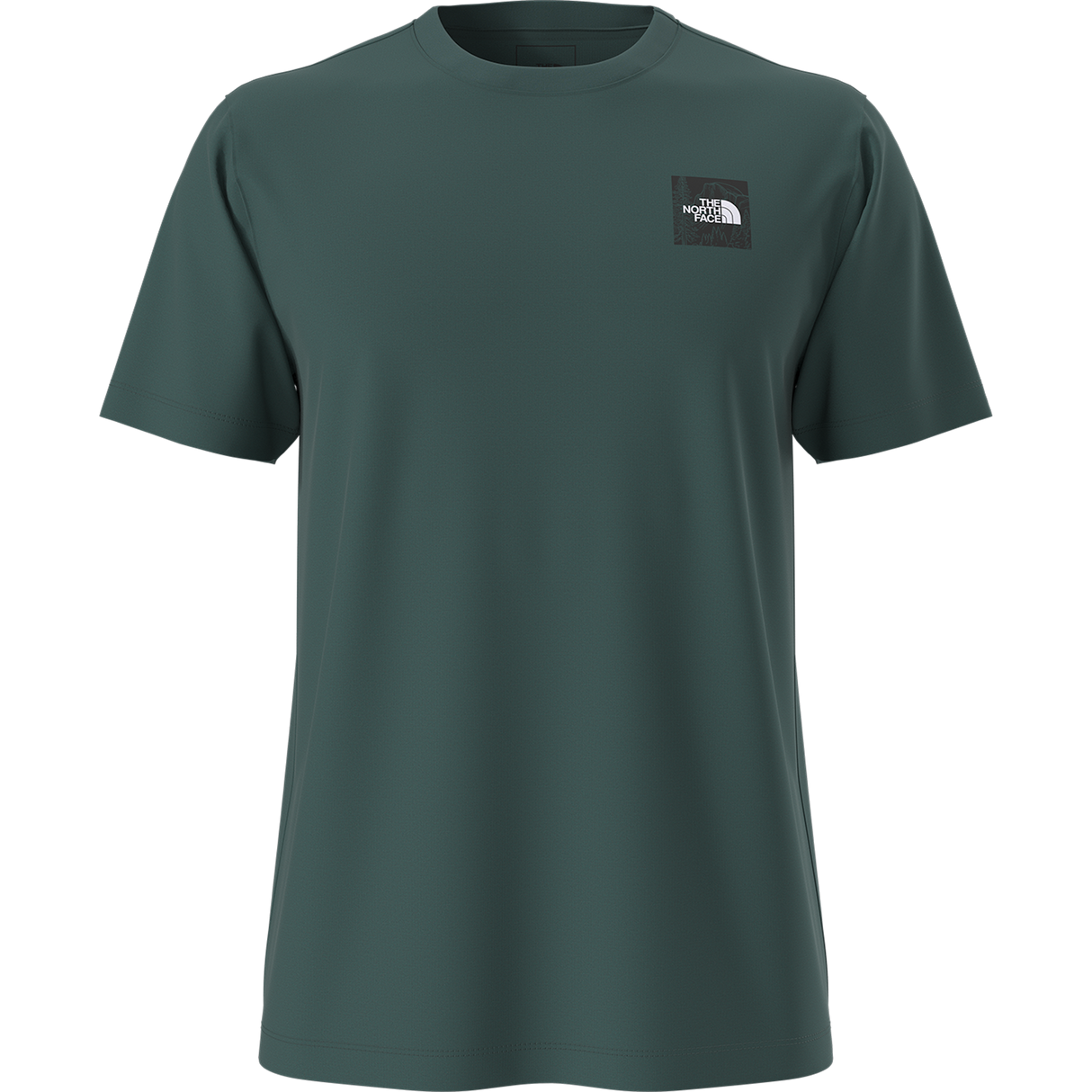 The North Face - Monte Reg Ss Tee-graphic da uomo - Pacific Teal - vista alternativa 11