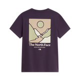 The North Face - Monte Reg Ss Tee-graphic da donna - Endless Dusk - vista alternativa 1