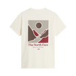 The North Face - Monte Reg Ss Tee-graphic da donna - WHITE DUNE - vista alternativa 1