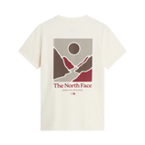 The North Face - Monte Reg Ss Tee-graphic da donna - WHITE DUNE - vista alternativa 1