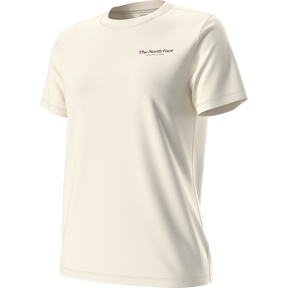 The North Face - Monte Reg Ss Tee-graphic da donna - WHITE DUNE - vista alternativa 2
