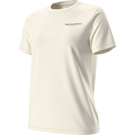 The North Face - Monte Reg Ss Tee-graphic da donna - WHITE DUNE - vista alternativa 2