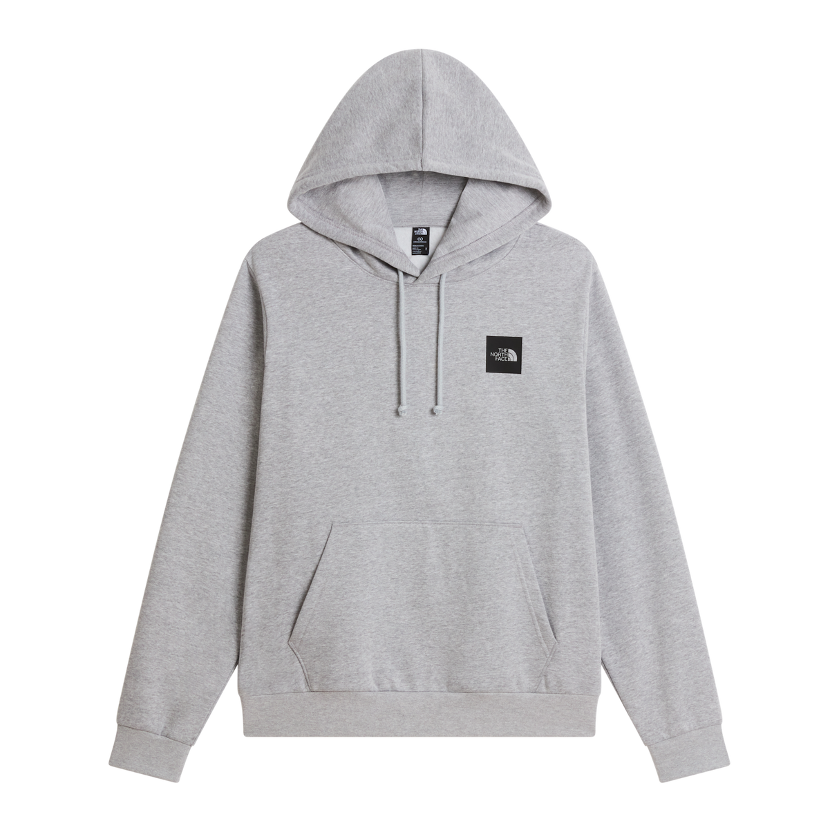 The North Face - Box Half Dome Regular Hoodie da uomo - TNF Pale Grey Heather - vista principale