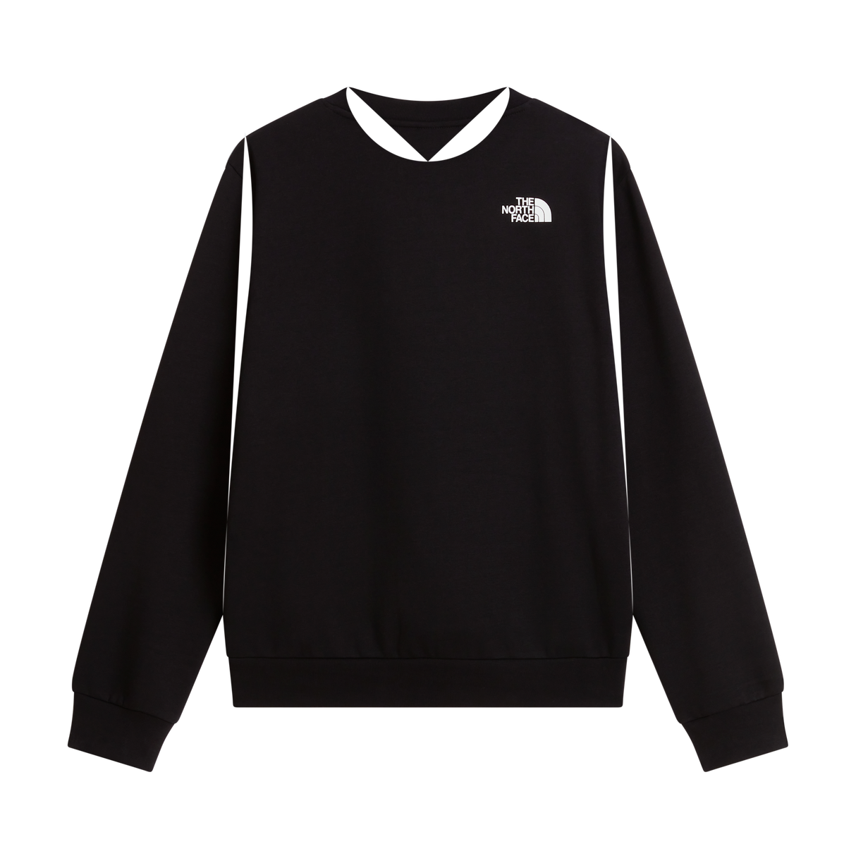The North Face - Box Half Dome Regular Crew da uomo - TNF BLACK - vista alternativa 1