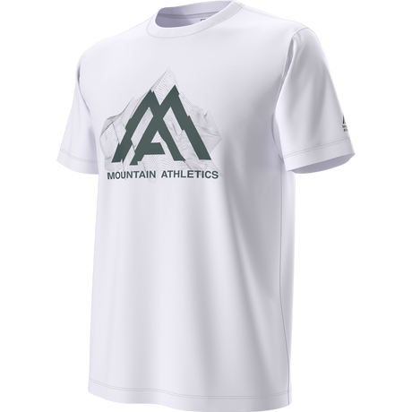 The North Face - Ma Topographic Reg Ss Tee da uomo - TNF WHITE - vista alternativa 12