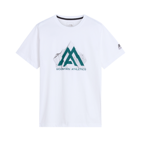 The North Face - Ma Topographic Reg Ss Tee da uomo - WHITE - vista principale