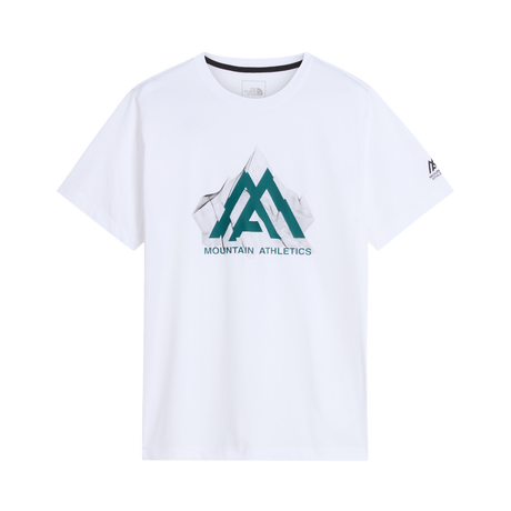 The North Face - Ma Topographic Reg Ss Tee da uomo - TNF WHITE - vista principale