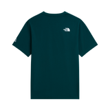 The North Face - Ma Topographic Reg Ss Tee da uomo - Pacific Teal - vista alternativa 1