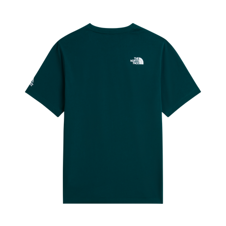 The North Face - Ma Topographic Reg Ss Tee da uomo - Pacific Teal - vista alternativa 1