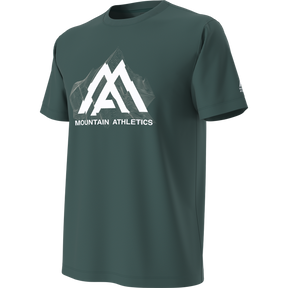 The North Face - Ma Topographic Reg Ss Tee da uomo - Pacific Teal - vista alternativa 2