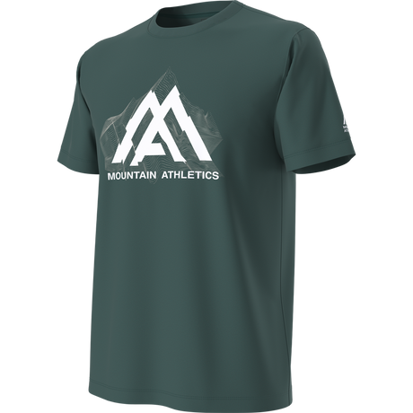 The North Face - Ma Topographic Reg Ss Tee da uomo - Pacific Teal - vista alternativa 2