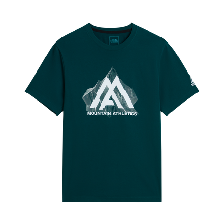 The North Face - Ma Topographic Reg Ss Tee da uomo - Pacific Teal - vista principale