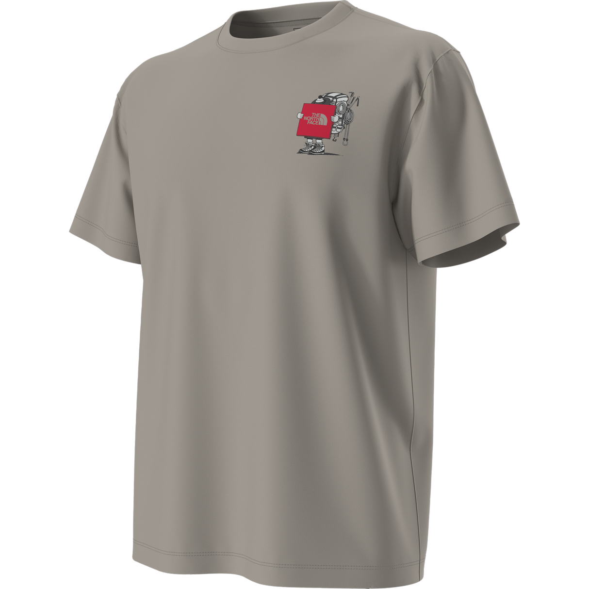 The North Face - Gear Up Get Out Rlx Ss Tee-graphic unisex - Stone Slab - vista alternativa 2