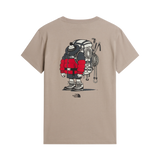 The North Face - Gear Up Get Out Rlx Ss Tee-graphic unisex - Stone Slab - vista principale
