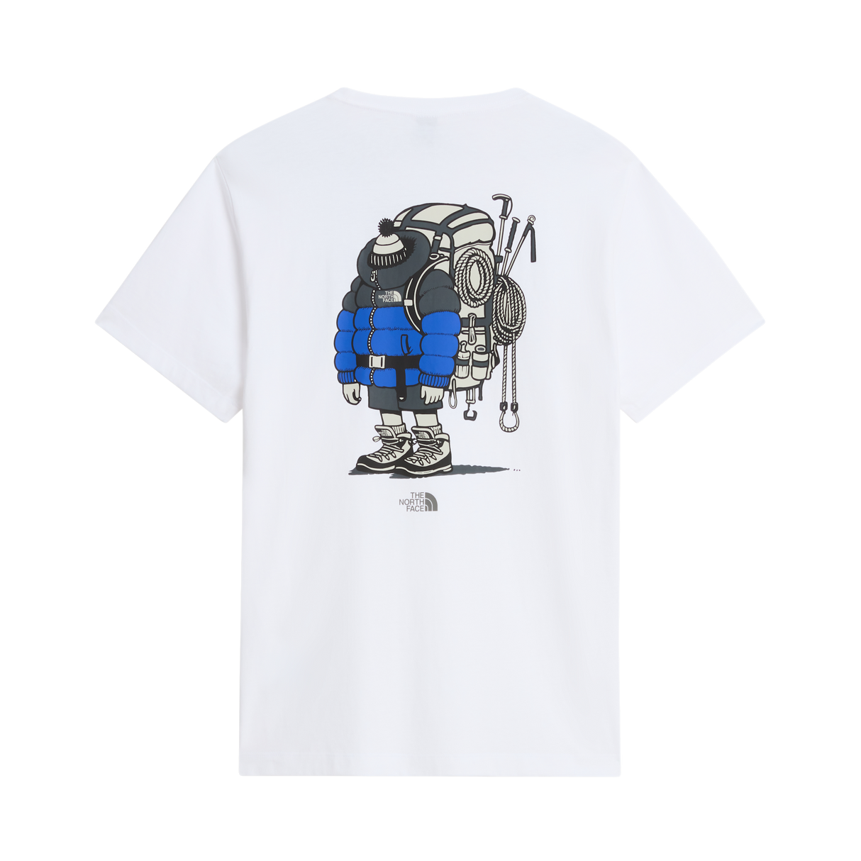 The North Face - Gear Up Get Out Rlx Ss Tee-graphic unisex - TNF WHITE - vista alternativa 1