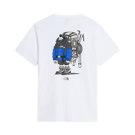 The North Face - Gear Up Get Out Rlx Ss Tee-graphic unisex - TNF WHITE - vista alternativa 1