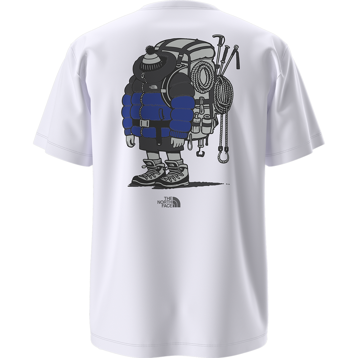 The North Face - Gear Up Get Out Rlx Ss Tee-graphic unisex - TNF WHITE - vista alternativa 10