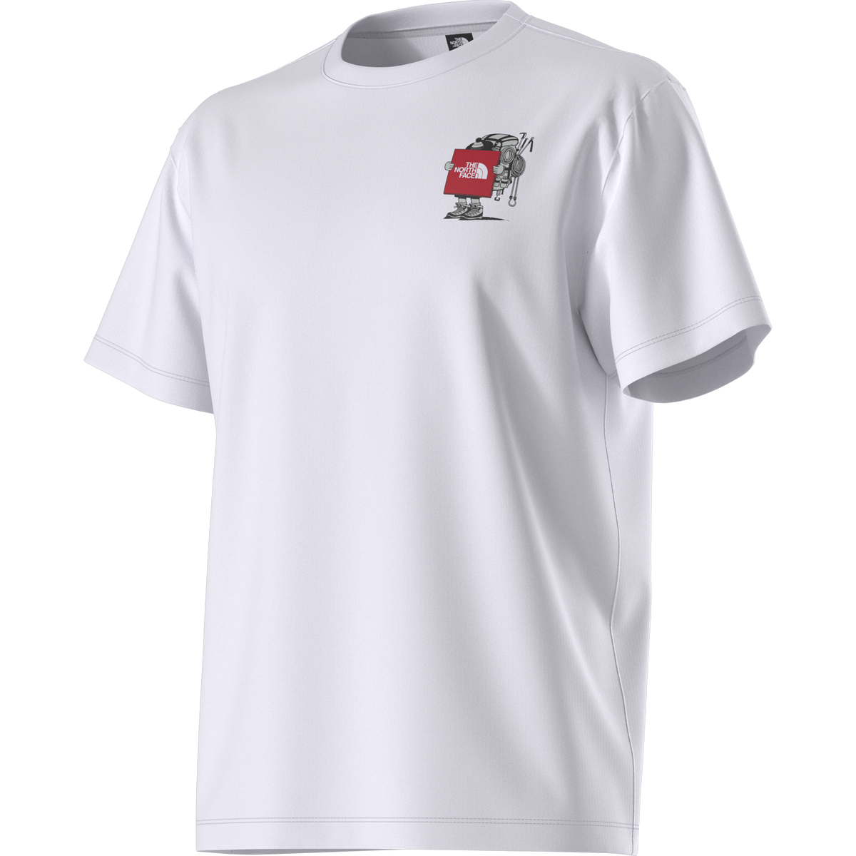 The North Face - Gear Up Get Out Rlx Ss Tee-graphic unisex - WHITE - vista alternativa 2