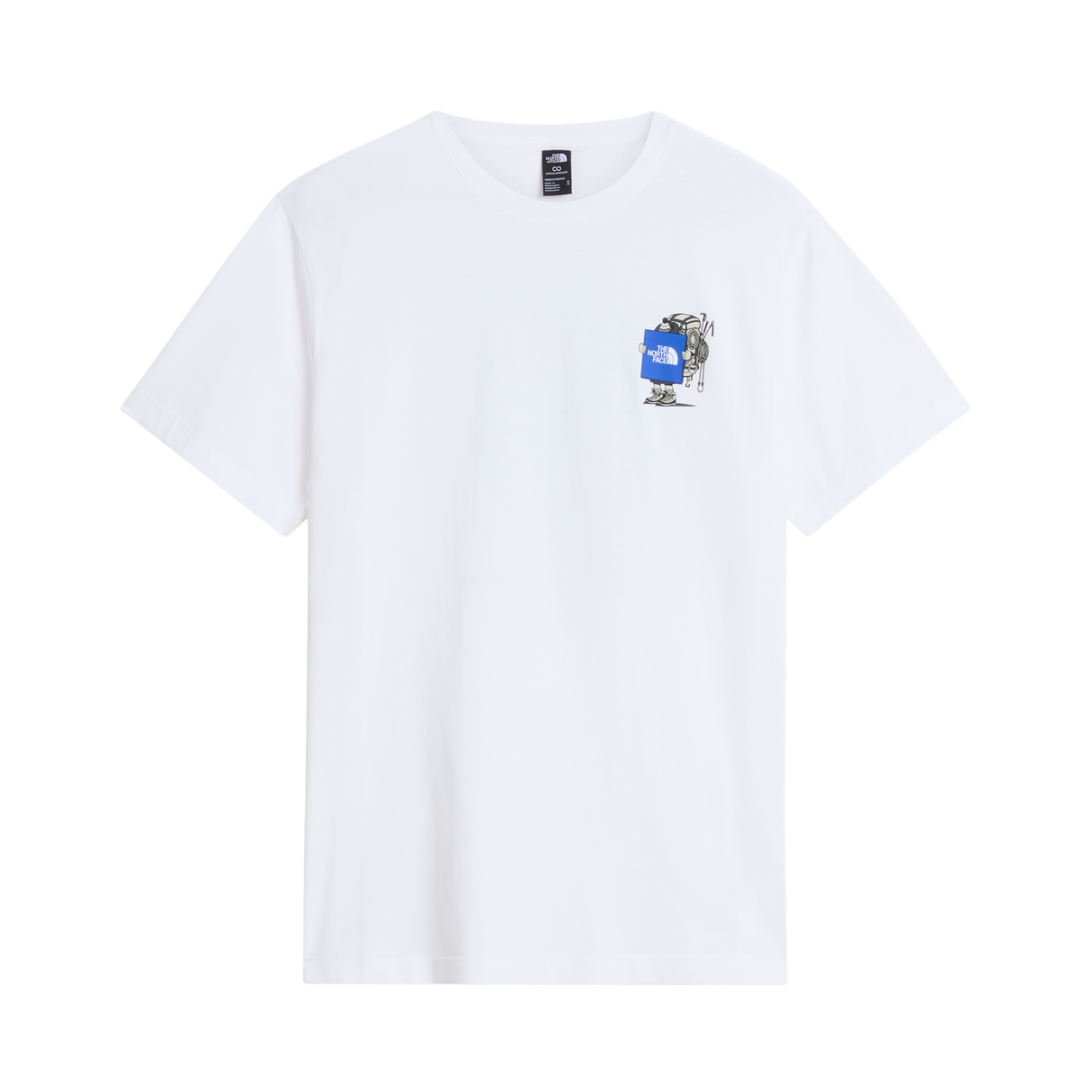 The North Face - Gear Up Get Out Rlx Ss Tee-graphic unisex - TNF WHITE - vista principale