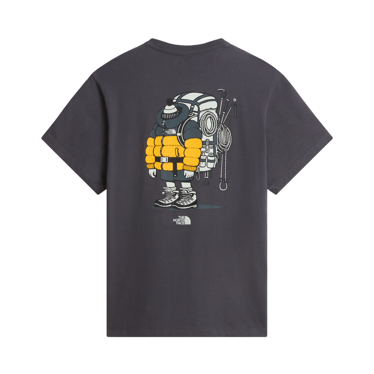 The North Face - Gear Up Get Out Rlx Ss Tee-graphic unisex - ANTHRACITE GREY - vista alternativa 1