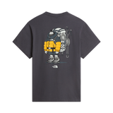 The North Face - Gear Up Get Out Rlx Ss Tee-graphic unisex - ANTHRACITE GREY - vista alternativa 1