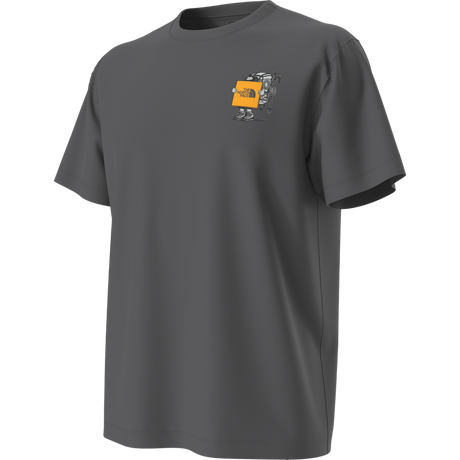 The North Face - Gear Up Get Out Rlx Ss Tee-graphic unisex - ANTHRACITE GREY - vista alternativa 2