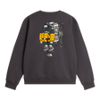 The North Face - Gear Up Get Out Rlx Crew-graphic unisex - ANTHRACITE GREY - vista alternativa 1