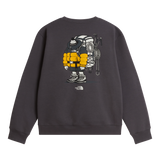 The North Face - Gear Up Get Out Rlx Crew-graphic unisex - ANTHRACITE GREY - vista alternativa 1