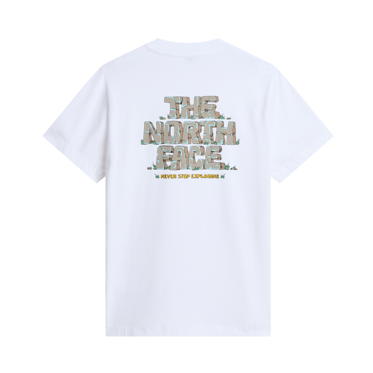 The North Face - Stone Logo Rlx Ss Tee-graphic unisex - TNF WHITE - vista alternativa 1