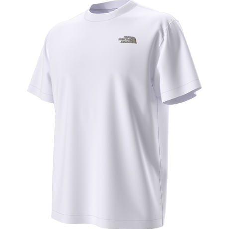 The North Face - Stone Logo Rlx Ss Tee-graphic unisex - WHITE - vista alternativa 2