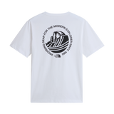 The North Face - Mountainscape Regular Ss Tee da uomo - TNF WHITE - vista alternativa 1