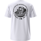 The North Face - Mountainscape Regular Ss Tee da uomo - TNF WHITE - vista alternativa 10