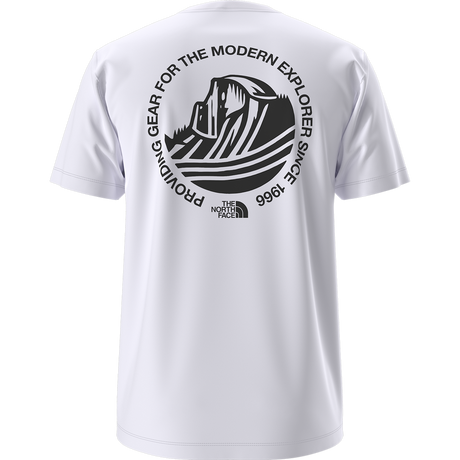The North Face - Mountainscape Regular Ss Tee da uomo - TNF WHITE - vista alternativa 10
