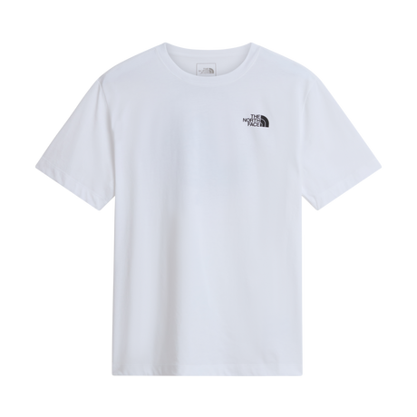 The North Face - Mountainscape Regular Ss Tee da uomo - TNF WHITE - vista principale