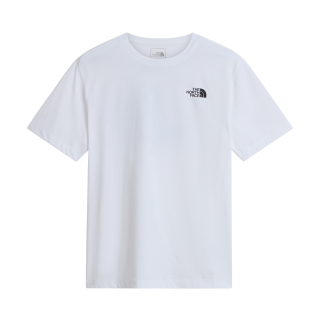 The North Face - Mountainscape Regular Ss Tee da uomo - TNF WHITE - vista principale