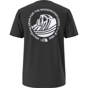 The North Face - Mountainscape Regular Ss Tee da uomo - BLACK - vista principale