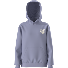 The North Face - Teen G Brand Proud Relaxed Hoodie - Gra - Purple - vista principale