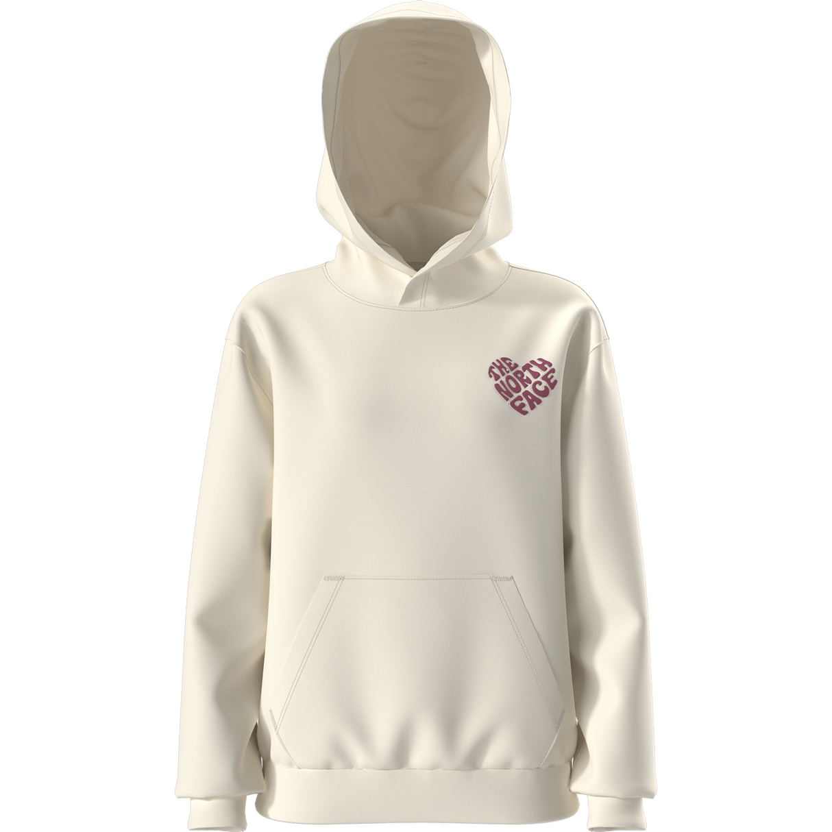 The North Face - Teen G Brand Proud Relaxed Hoodie - Gra - WHITE DUNE - vista principale