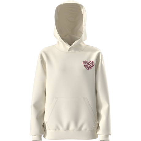 The North Face - Teen G Brand Proud Relaxed Hoodie - Gra - WHITE DUNE - vista principale