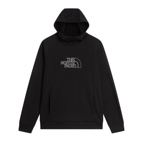 The North Face - Reaxion 2.0 Hooded Sweater-graphic da uomo - TNF Black Dark Heather - vista principale