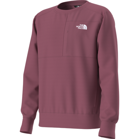 The North Face - Teen Tnf Performance Fleece Crew - TERRMGN/CTRNYLW - vista alternativa 2