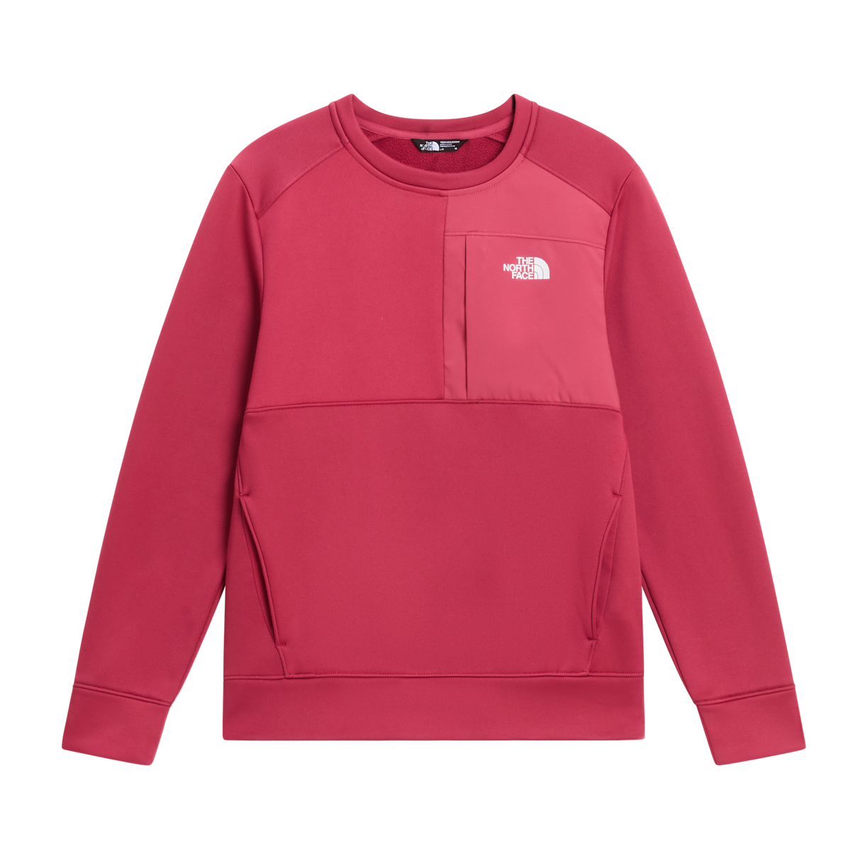 The North Face - Teen Tnf Performance Fleece Crew - TERRMGN/CTRNYLW - vista principale