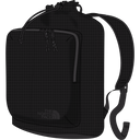 The North Face - Never Stop Cinch Pack - BLACK - vista principale