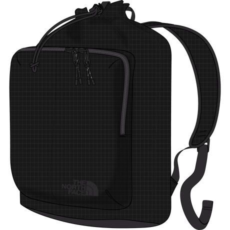 The North Face - Never Stop Cinch Pack - TNF BLACK - vista principale