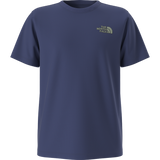 The North Face - Teen B Outdoor Regular SS Tee - Graphic Bold Blue - SHQUAILGY/CLDGY - vista alternativa 1