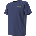 The North Face - Teen B Outdoor Regular SS Tee - Graphic Bold Blue - SHQUAILGY/CLDGY - vista alternativa 12