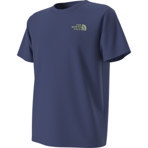 The North Face - Teen B Outdoor Regular SS Tee - Graphic Bold Blue - SHQUAILGY/CLDGY - vista alternativa 12