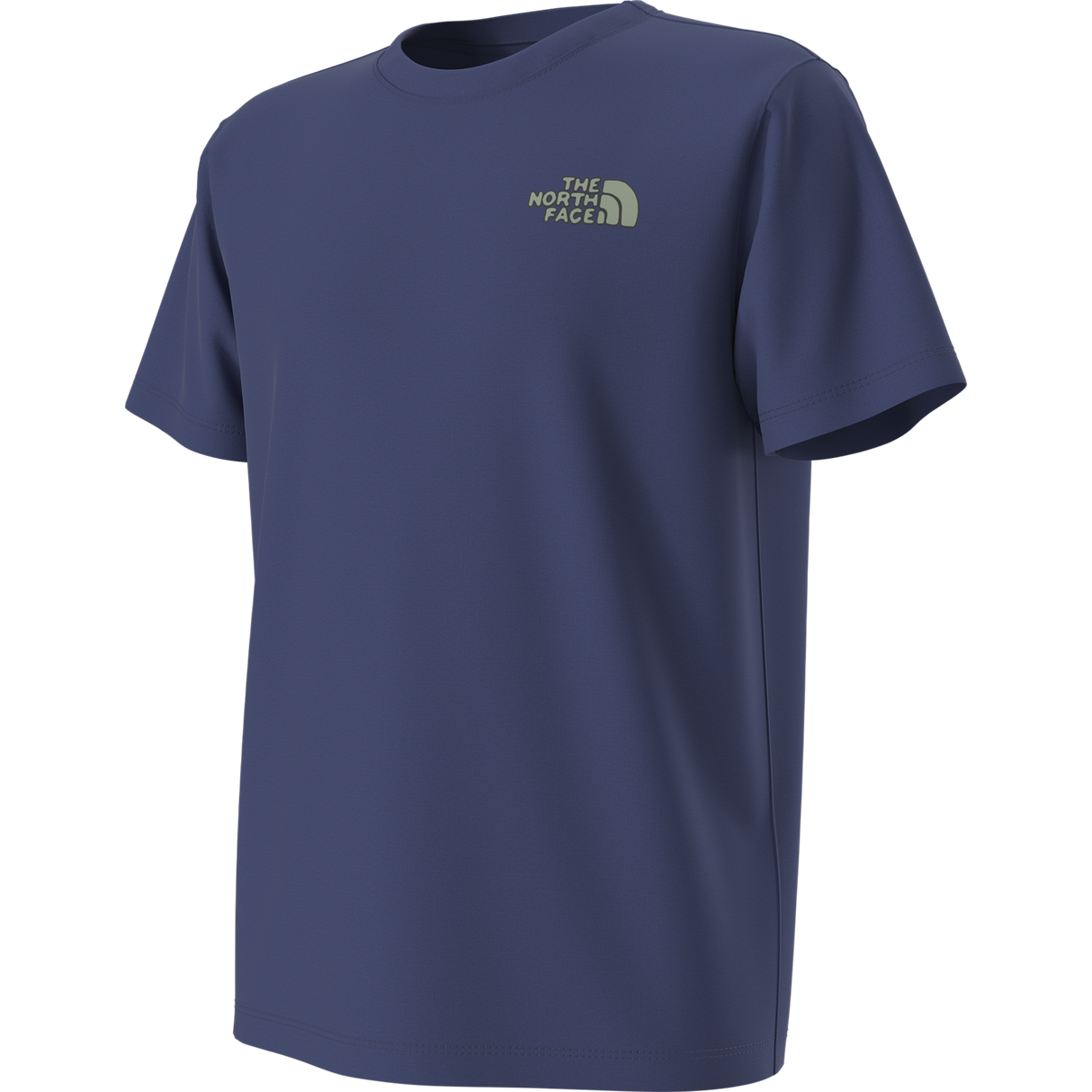 The North Face - Teen B Outdoor Regular SS Tee - Graphic Bold Blue - SHQUAILGY/CLDGY - vista alternativa 2